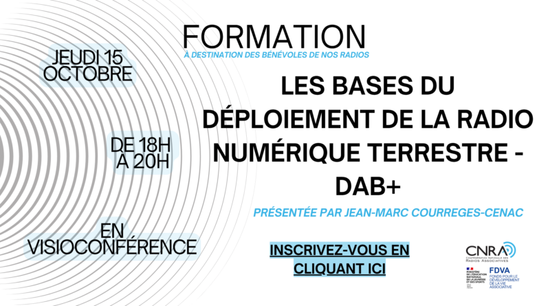 Les fondamentaux des radios associatives : un cycle de formation à destination des bénévoles